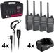 Albrecht audio Albrecht Tectalk Worker 3 29826 PMR-portofoon Set van 4 stuks