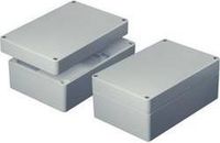 Axxatronic AS082 Universele behuizing 120 x 80 x 60 Aluminium Grijs (RAL 7032)