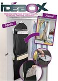 Idebox GLO6204 opbergtas aan kleerhangers en 4 stofzuigerzakken