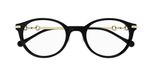 Gucci GG1904OJ Lunettes de Vue Femme Noir Rondes 50mm