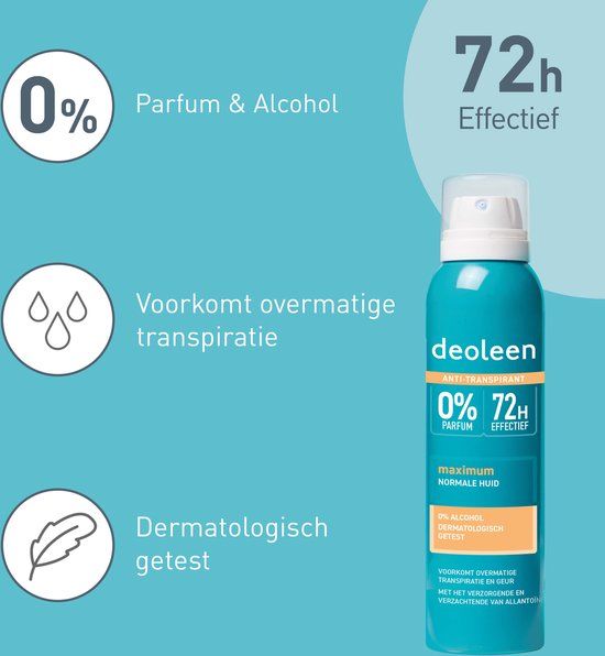 Deoleen Intense Protect Anti-transpirant Spray - 150 ml