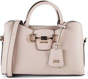 GUESS Janie Girlfriend Satchel Handtas Stone Crème