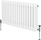 MonsterShop Monster Group BV Traditionele 3 kolom radiator - wit - 600x832mm - 4331 btu