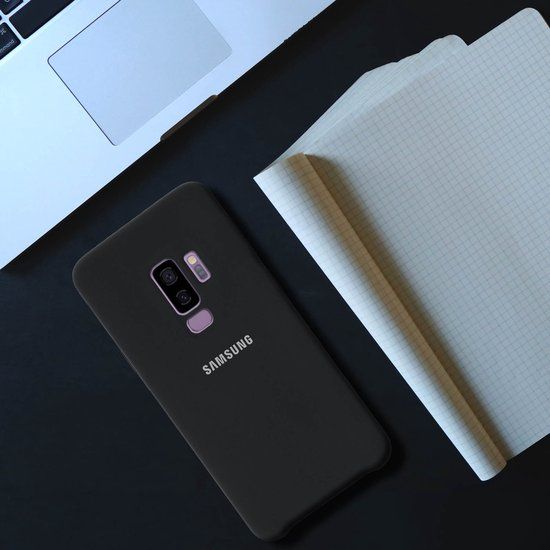 Samsung Galaxy S9 Plus Silicone Cover Zwart