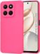 Techsuit Hoesje geschikt voor HONOR 400 Smart - Soft Flex Silicone Back Cover - Hot Pink