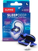 Alpine SleepDeep Mini Earplugs - Sleep Plugs - Small Size - 27dB SNR - 1 Pair