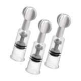Max Twist Tepels & Clitoris Pompjes - 3 stuks