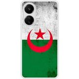 Xiaomi Redmi 13C Drapeau algerie Verstevigd hoesje met sublimatie bedrukking