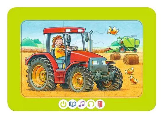 Ravensburger tiptoi® 3 eerste Puzzles: Voertuigen