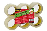 Scotch S5066F6T - Plakband - Transparant - 50mm x 5cm - 6 stuks