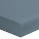 Morphea Drap Housse 140x200cm - Bleu Gris - Percale Coton