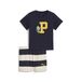 Puma Minicats SUPER PUMA T-shirt en short set, Blauw, Maat 1-2Y