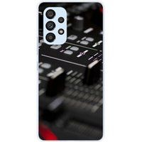 Samsung Galaxy A53 5G Siliconen hoesje - dj mixer ontwerp