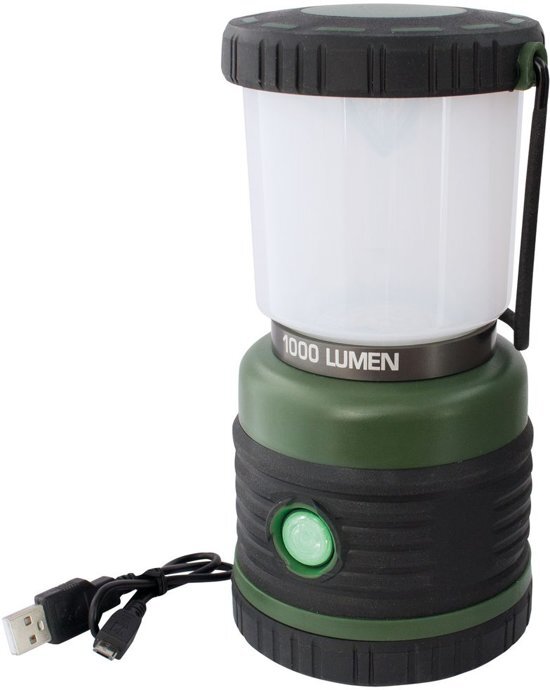 EuroTrail Campinglamp LÃ©on 1000L - Black/Forest Green