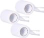 Funny Fashion Tule stof op rol - Wit - 7.5cm x 20meter