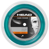 HEAD Unisex volwassenen Hawk Power Reel 200 m tennisnaar, petrol, 1,25 mm / 17 g