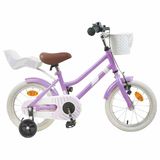 vidaXL Kinderfiets 14 Inch Paars