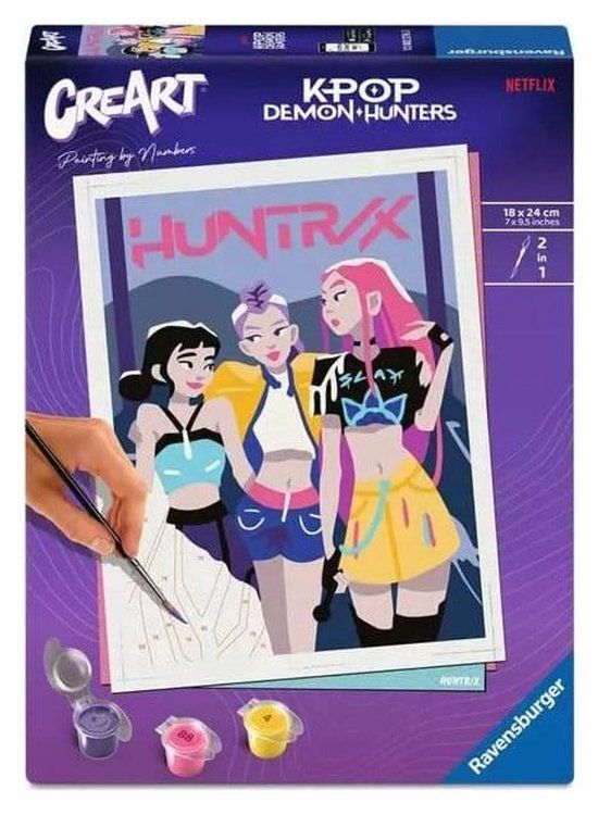 Ravensburger - CreArt - Schilderen op nummer - KPop Demon Hunters Huntr/X