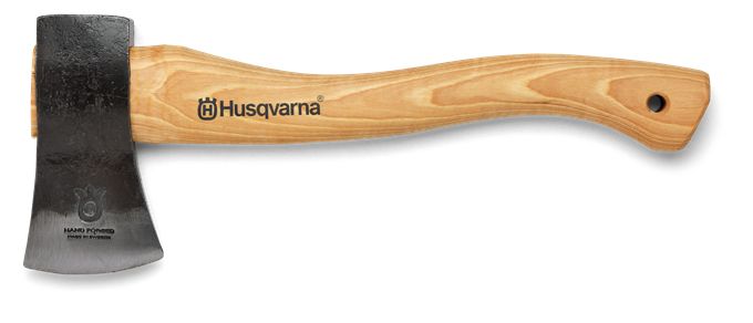 Husqvarna Single Axe Hatchet Steel Wood Handle 980g