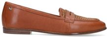 No Stress Cognac cuir mocassins femme taille 37