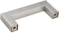 vidaXL Handvatten 10 st 64 mm roestvrij staal zilverkleurig