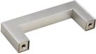 vidaXL Handvatten 10 st 64 mm roestvrij staal zilverkleurig