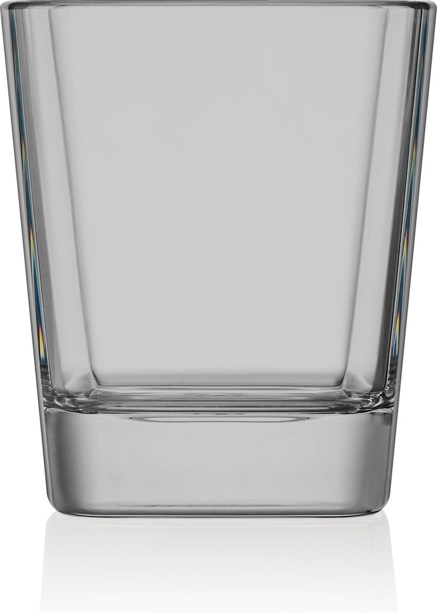 By Caryl Glazen - Drinkglazen - Onbreekbaar - 6 stuks - 360 ml - grijs