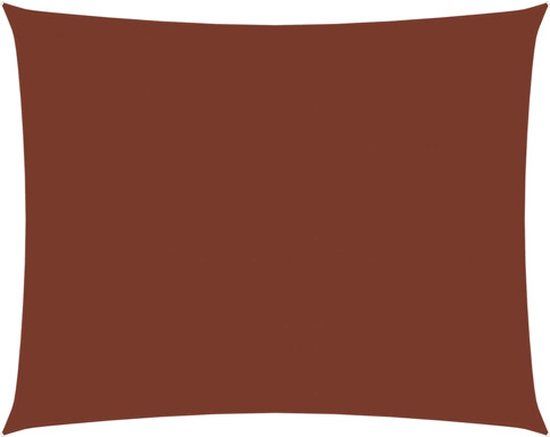 vidaXL Zonnescherm rechthoekig 2x3,5 m Oxford stof Terracotta