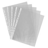 50 Stks A4 Plastic Ponsen Zakken 30 Micron voor Mappen Filing Portefeuilles Mouwen