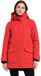 Didriksons Frida Dames Winterjas 505777-463 - Rood - Maat 38