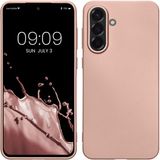 kwmobile telefoonhoesje geschikt voor Samsung Galaxy A56 5G - Back cover in metallic roségoud