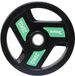 Softee Olympische Schijf 20kg Zwart