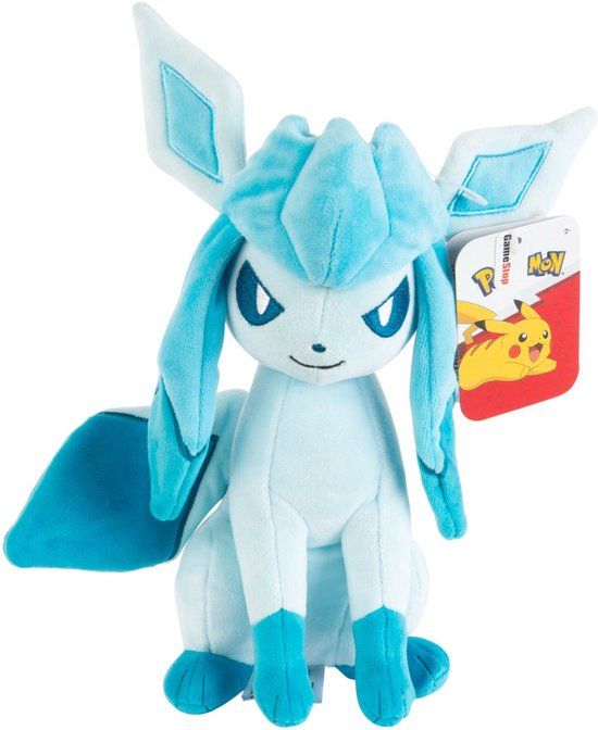 Pokémon Jazwares GmbH Pokemon Pluche Knuffel 20cm - Glaceon