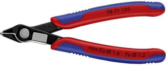 KNIPEX Elektronica-zijsnijtang Super-Knips F7 125mm