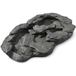 KÖHKO® Wasserlauf SILEX sans arrivée d'eau – Élément de cours d'eau pour étang de jardin, cours d'eau plat pour bord d'étang, aspect pierre stratifiée, 14008M