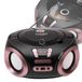 Adler Radio Boombox CD MP3 USB Radio FM Mémoire 20 stations Égaliseur Prise casque AUX