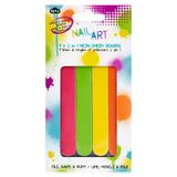 Npw Nail Art Files - Néon Lime à ongles 4 pcs.