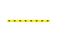 Tarifold Markeringstape Voor Vloermarkering, 1000 x 50 mm, Geel en zwart