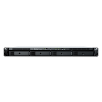 Synology RackStation RS422+ - NAS server - 1U rack mount - AMD Ryzen R1600 - 2GB RAM - Black