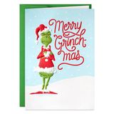 Hallmark Dr. Seuss Kerstkaarten in doos, Merry Grinchmas (16 kaarten en 16 enveloppen)
