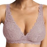 Hanro Moments soft cup bh - zonder beugel - stormy rose - 90C