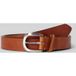Tom Tailor TTNANCY leren riem met afgeronde gesp - Maat 80 - light brown uni