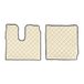 Lampa 96227 paar Skeentex matten, crème, compatibel met Man TGX (07/20>), Man TGX (01/17>06/20), automatisch, handmatig, 1 lade, 2 laden