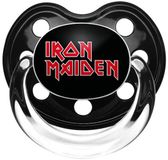 Iron Maiden Iron Maiden Logo Unisex Speen - Zwart/Rood
