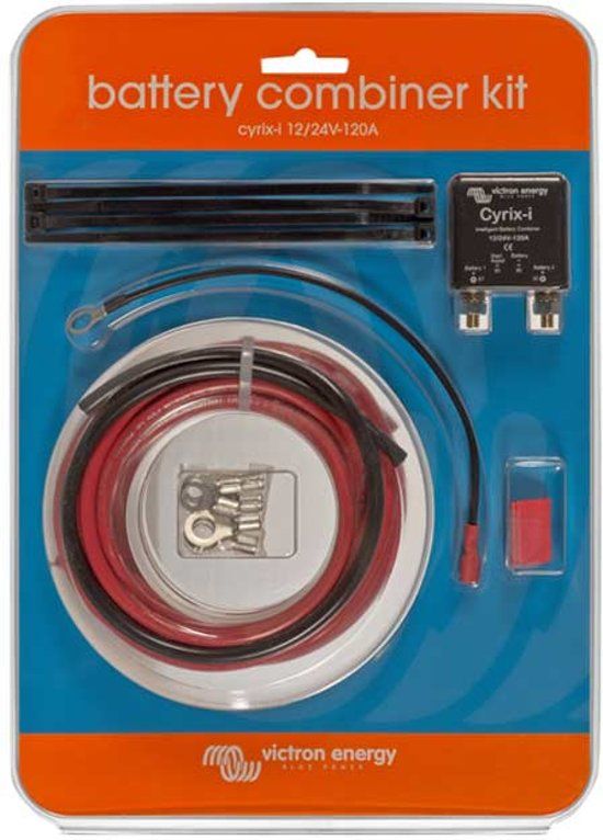 Victron Cyrix-ct 12/24V-120A Battery Combiner Kit - 8719076022169