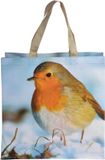 Esschert Design Boodschappentas - Uil - 20L - 100% Polyester - Multikleur