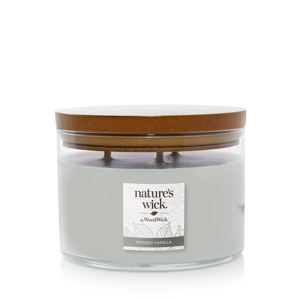 Nature's Wick - Smoked Vanilla Large 3 Wick Tumbler