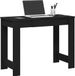 Maison Exclusive - Bureau noir 100x45x75 cm Matériau dérivé du bois