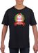 Bellatio Decorations Shoppartners Bv Kerst t-shirt voor kinderen met eenhoorn print - zwart - Kerst shirts voor jongens en meisjes 110/116