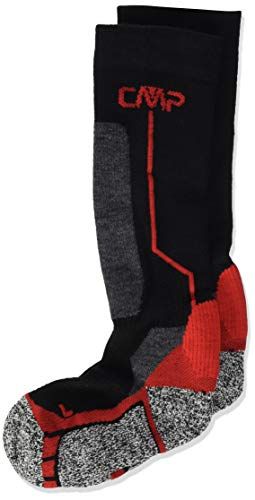 CMP Kids Ski Wool Socks 3I49374 - Nero-Ferrari - 31/33